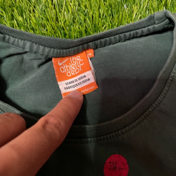 Y2K Chest Spell-out Nike Air Jordan T-Shirt Kids XXL Fits M-L - Picture 2 of 4